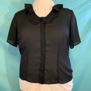 Venezia Black blouse
